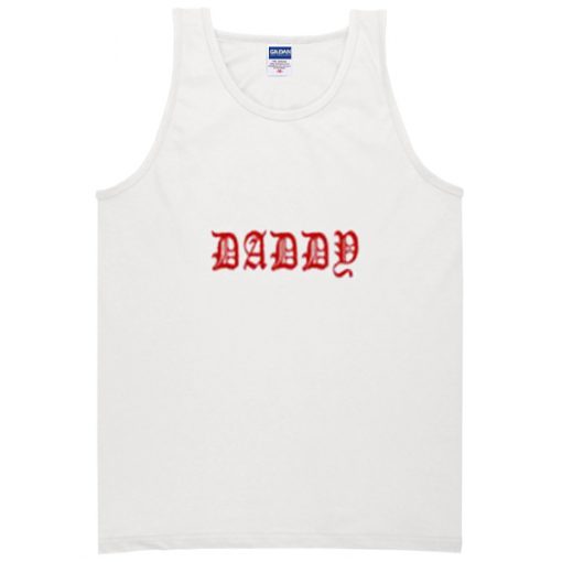 daddy font tanktop