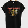 iron maiden face tshirt