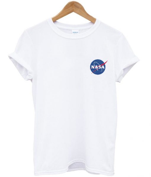 nasa logo pocket t-shirt