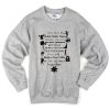 never grow up sweatshirt