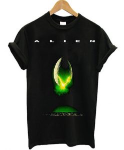 alien in space nobody can hear you t-shirt