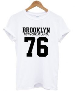 brooklyn newyork atlanta 76 t-shirt