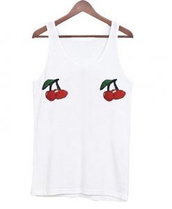 double cherry tank top