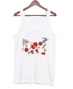 flowers tank top