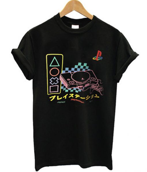 japan playstation 1994 t-shirt