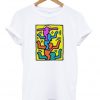 keith art graphic t-shirt