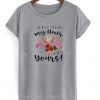 never mind my hair i'm doing yours t-shirt