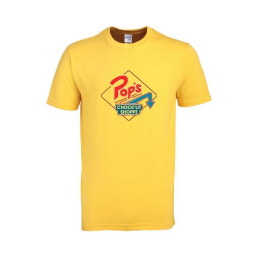 pop's chocklit shoppe tshirt