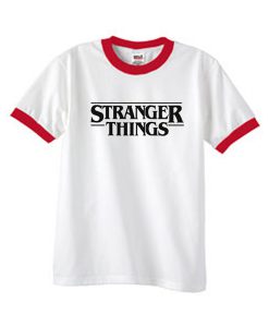 stranger things ringer tshirt