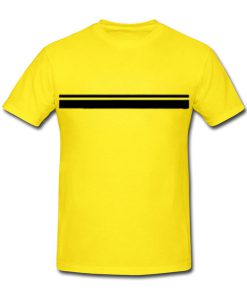 strip yellow tshirt