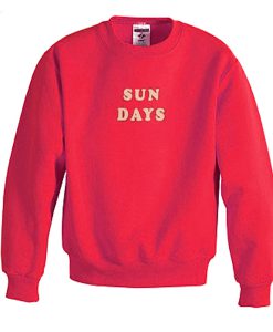 sun days sweatshirt