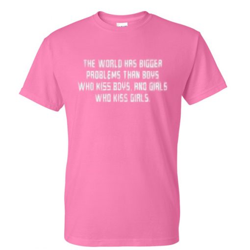 the world has bigger problems than boys tshirt