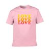 triple love tshirt