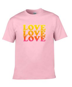 triple love tshirt