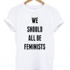 we should all be feminists tshirt