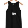 classic dice tank top