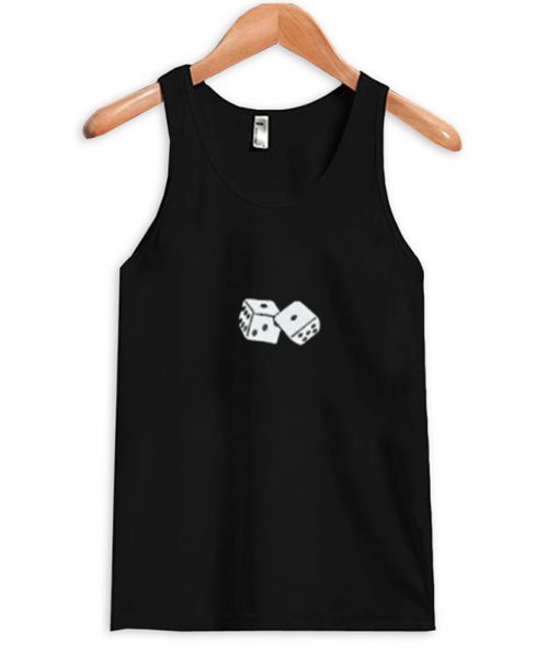 classic dice tank top