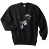 flowers sweatshirt