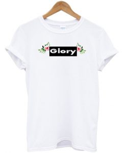 glory flowers t-shirt