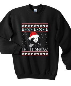 let it snow christmas sweatshirt