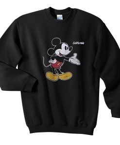 mickey mouse california sweatshirt