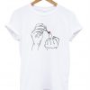 middle finger t-shirt