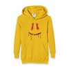 skull smiley face hoodie