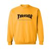 thrasher skateboard magazine sweatshirt