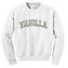 vanilla sweatshirt