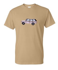 vintage pink car tshirt