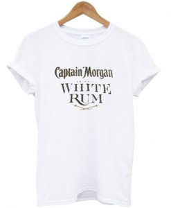 captain morgan white rum t-shirt