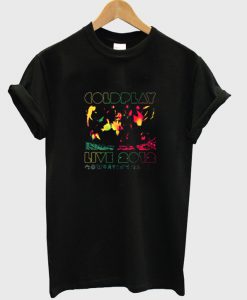 coldplay live 2012 t-shirt