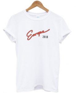 europe 2018 t-shirt