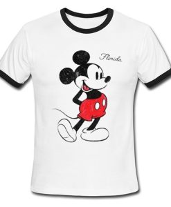 mickey mouse on florida ringer tshirt