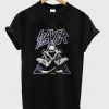 slayer on triangle demon t-shirt