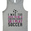 soccer tank top