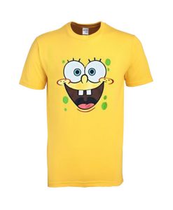 spongebob face tshirt