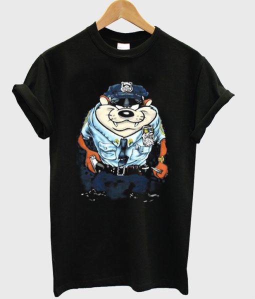 tasmania devil police t-shirt