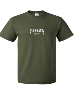 yeezus tour tshirt