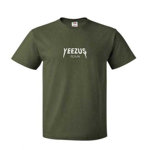 yeezus tour tshirt