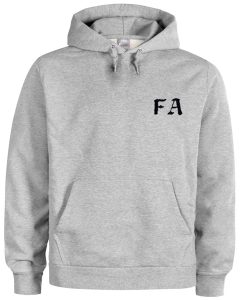 FA font hoodie