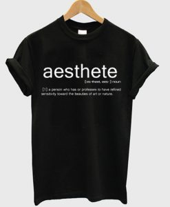 aesthete t-shirt