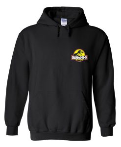 jurassic park kanji logo hoodie