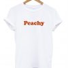 peachy t-shirt