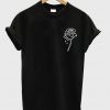 rose flower t-shirt