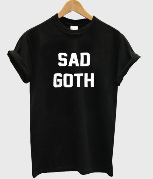 sad goth t-shirt