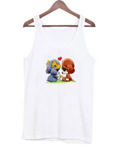 sad sam and honey dog tanktop