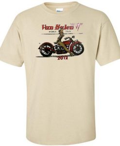 van hallen world tour 2012 tshirt