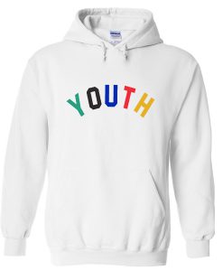 youth font hoodie