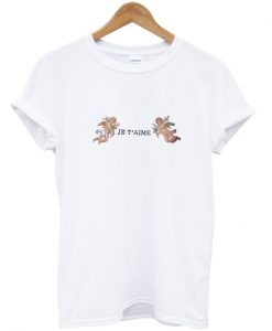 angel je t'aime t-shirt